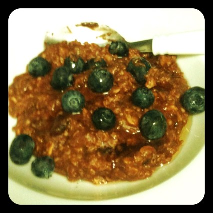 Chaaklet oats!